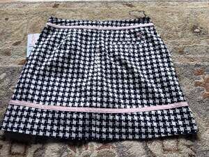 Lady Hagen Women's Houndstooth Golf Skort Breast Cancer Awareness Pink Ribbon